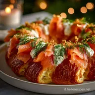 Antipasto di Festa con Salmone Affumicato