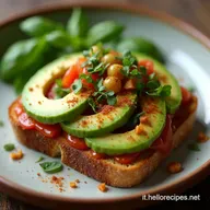 Avocado Toast Sorrentina Un Tocco di Italia