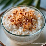 Budino Di Cocco Hawaiano con Latte di Cocco