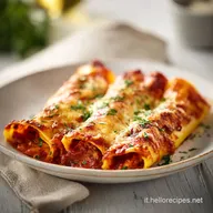Cannelloni Ripieni con Carne per 6 Persone