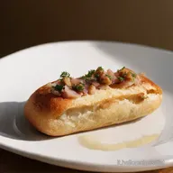 Cialde croccanti con lardo e Toscana in un boccone