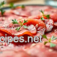 Classic Beef Carpaccio: The Authentic Italian Way!
