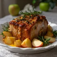 Christmas Recipes: Corona Maiale Miele Arancia