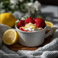 Dessert Alle Fragole E Limoni: Il Posset Estivo Pi&ugrave; Fresco