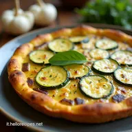Frittata di Zucchine e Cipolle Morbida e Rustica