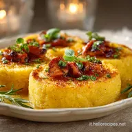 Cibo per feste di Natale: Girelle di Polenta e Baccal&agrave; Eleganti