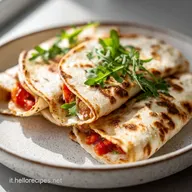 Piadina Farcita: 9 Minuti e Ingredienti Freschi