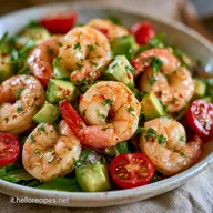 Insalata Avocado e Gamberetti: 20 Minuti
