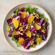 Insalata d'Inverno Arance Noci: 15 Min