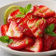 Insalata Di Frutta Fragole Lime In 10 Minuti
