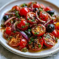 Insalata Pomodori Sfiziosa in 10 Minuti