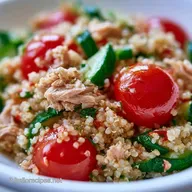 Insalata di Quinoa con Tonno per 4