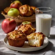 Muffin Yogurt e Mele Fatto in Casa: Soffici e Veloci