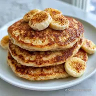 Pancake Banana e Uova In 15 Minuti