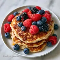 Pancake Dietetici per Colazione con Yogurt Greco