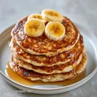 Pancake Leggeri Senza Zucchero con Banana