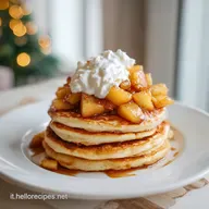 Pancake con Mela e Yogurt in 15 Minuti