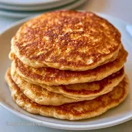 Pancake Proteici Agli Albumi con Avena e Yogurt