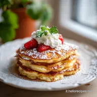 Pancake alla Ricotta per 4 Porzioni