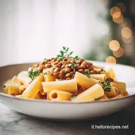 Pasta e Lenticchie Ricetta One-Pot Cremosa