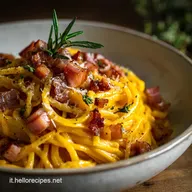 Ricetta di Pasta con Zucca e Pancetta Veloce