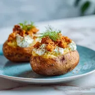 Patate al Forno Ripiene: Cuore Cremoso e Crosticina