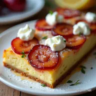 Plum cake alla greca con prugne e feta Ricetta Top