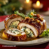 Men&ugrave; di Natale: Roll&egrave; di Cappone Ripieno, la Ricetta per stupire tutti.