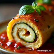 Rotolo di Zucchine Grigliate Farcito Ricetta Vegetariana Facile