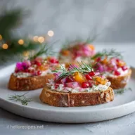 Tartine natalizie: 3 Idee Facili e Veloci per lAperitivo