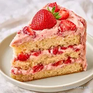 Torta di Compleanno alle Fragole: Base Soffice