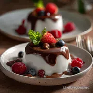 Torta Fredda Panna Cotta e Cioccolato: Ricetta Setosa