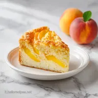 Torta Golosa Alle Pesche con Panna, 60 Minuti