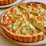 Torta Salata Carciofi con Ricotta Light