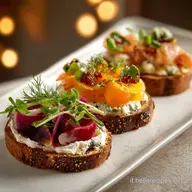Tris di Tartine: Buffet e Finger Food