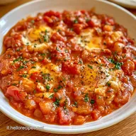 Uova Al Pomodoro con Peperoncino