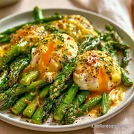 Uova Con Asparagi al Burro Nocciola