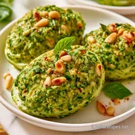 Uova Ripiene Al Pesto con Ricotta e Pinoli