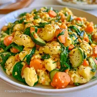 Uova Strapazzate Verdure: Cremose e Nutrienti