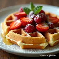 Waffle Ricetta americana la La Mia Ricetta Facilissima