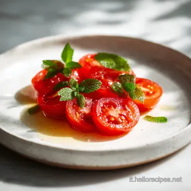 Acqua di Pomodoro Limpida per 4 Porzioni Scheda ricetta