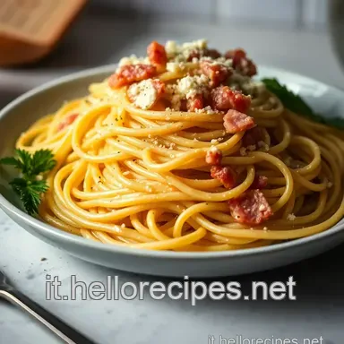 Carbonara Ricetta: La Vera Romana Senza Panna! Scheda ricetta