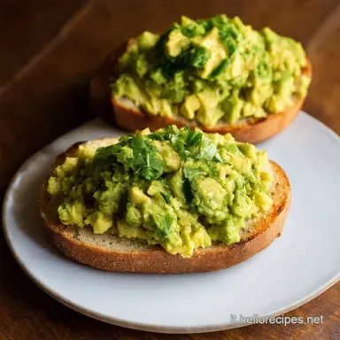 Come Essere Sostenibili Bruschetta Avocado Ricetta Top Scheda ricetta