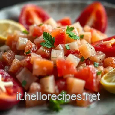 Ceviche alla Peruviana: Un'Esplosione di Sapori! Scheda ricetta