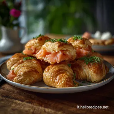Cornetti di Sfoglia al Salmone: Antipasto Scenografico Scheda ricetta