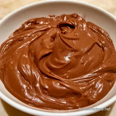 Crema Al Cioccolato per 8 Porzioni Scheda ricetta