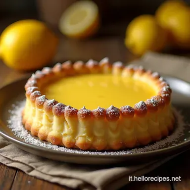 La Crostata Perfetta Frolla Friabile e Lemon Curd Brillante Scheda ricetta