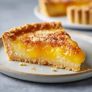 Crostata Ricetta della Nonna per 6 Porzioni Scheda ricetta