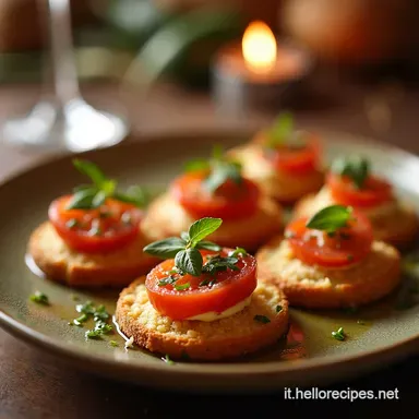 Ricette per Capodanno con le Lenticchie Crostini Portafortuna Scheda ricetta