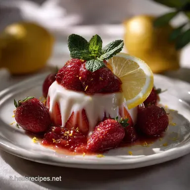 Dessert Alle Fragole E Limoni: Il Posset Estivo Pi&ugrave; Fresco Scheda ricetta